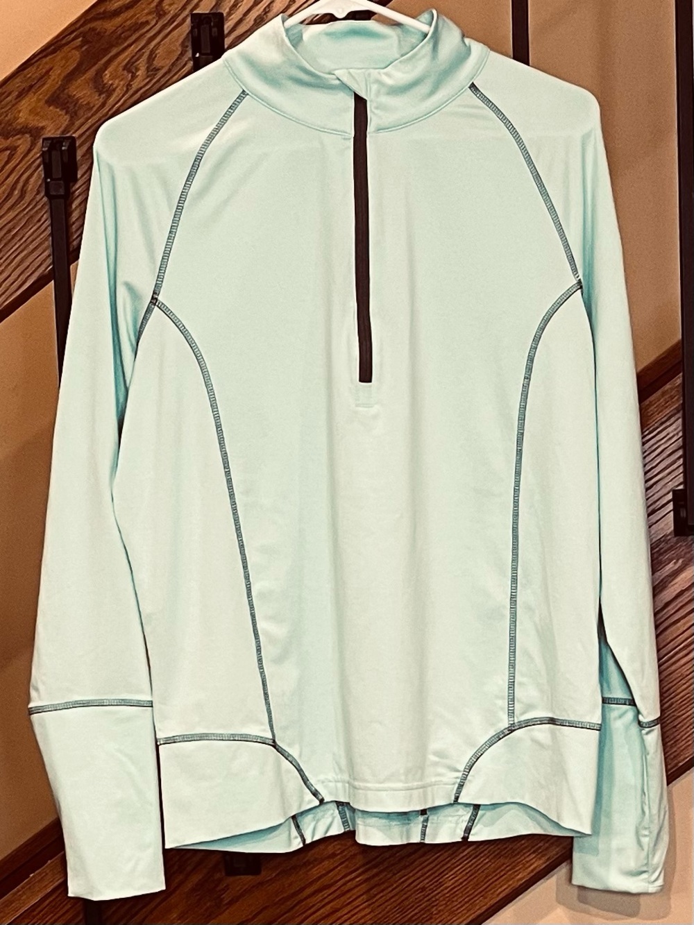 Peter Millar 1/4 Zip UPF 50Wicking pale Mint Green SZ. XL Women’s